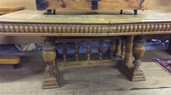 An Italian Renaissance revival dining table